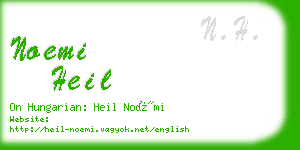 noemi heil business card